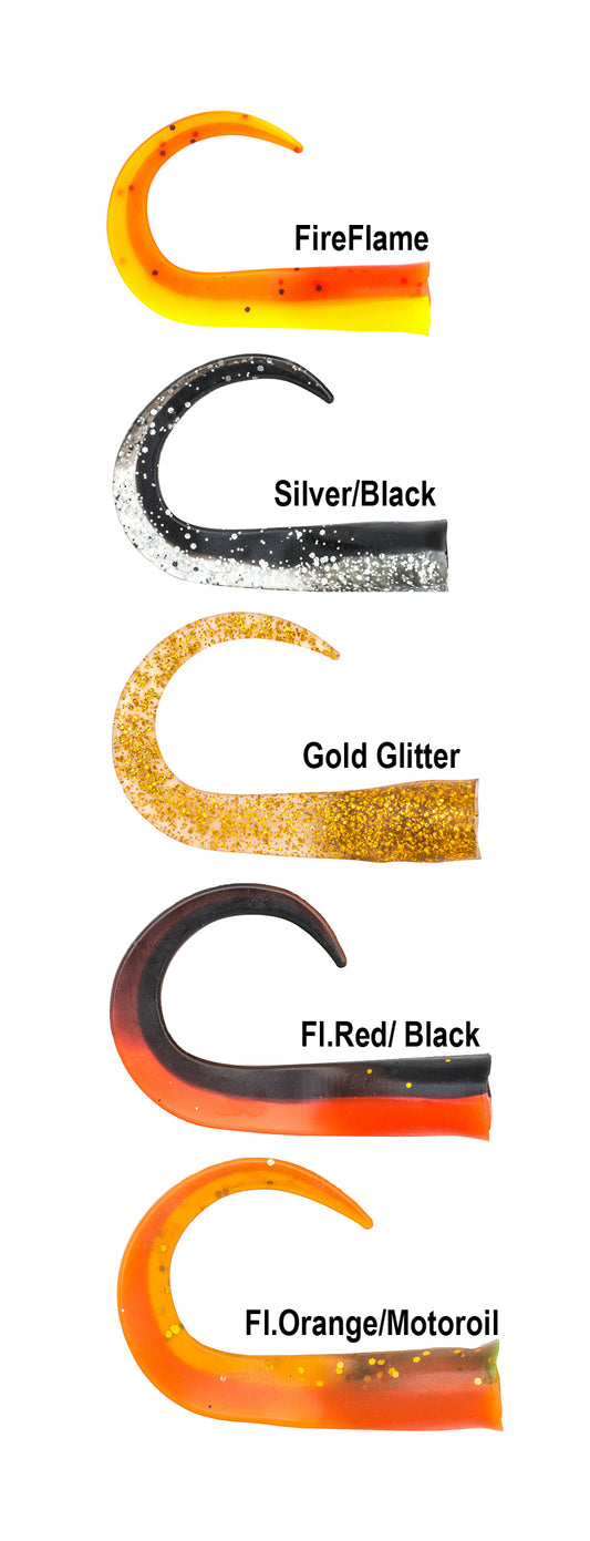 GlideTail Junior svansar 15 pack Mix 3