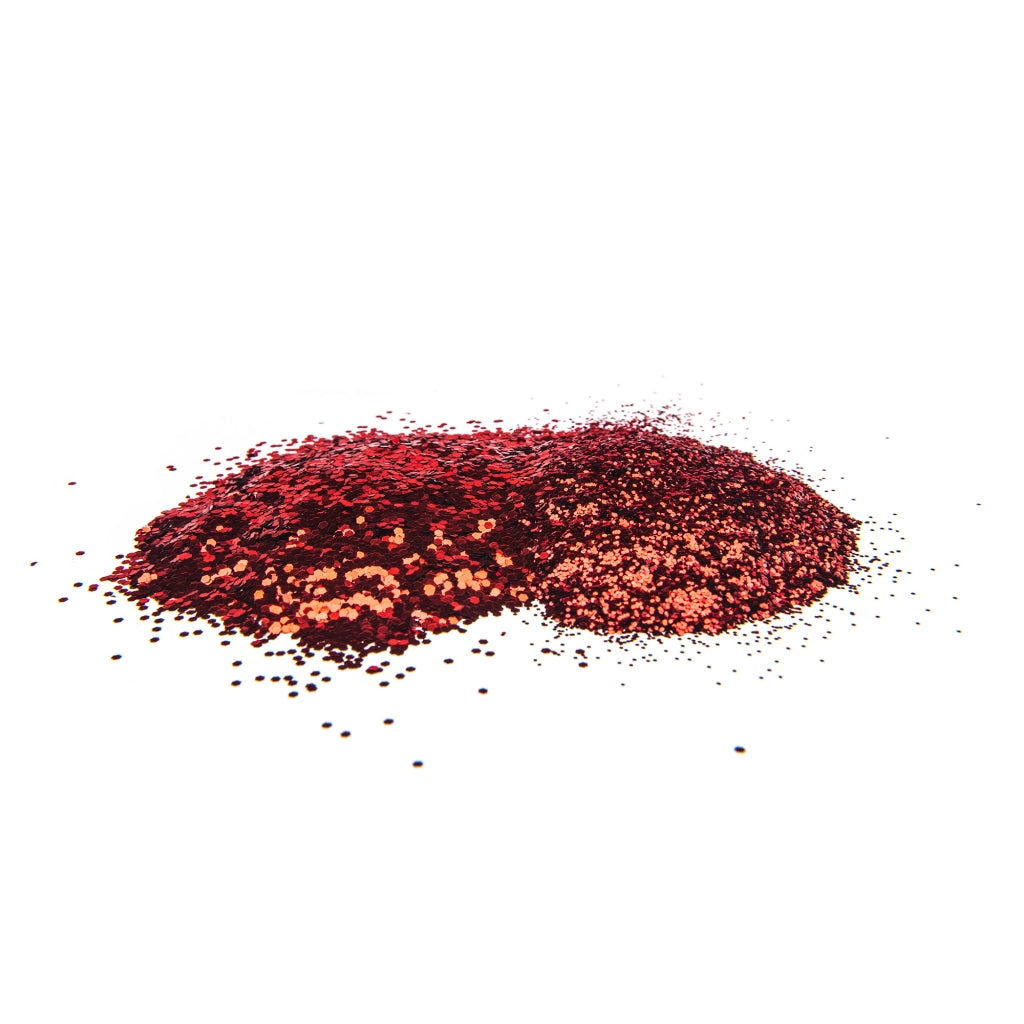 Glitter Röd 30g