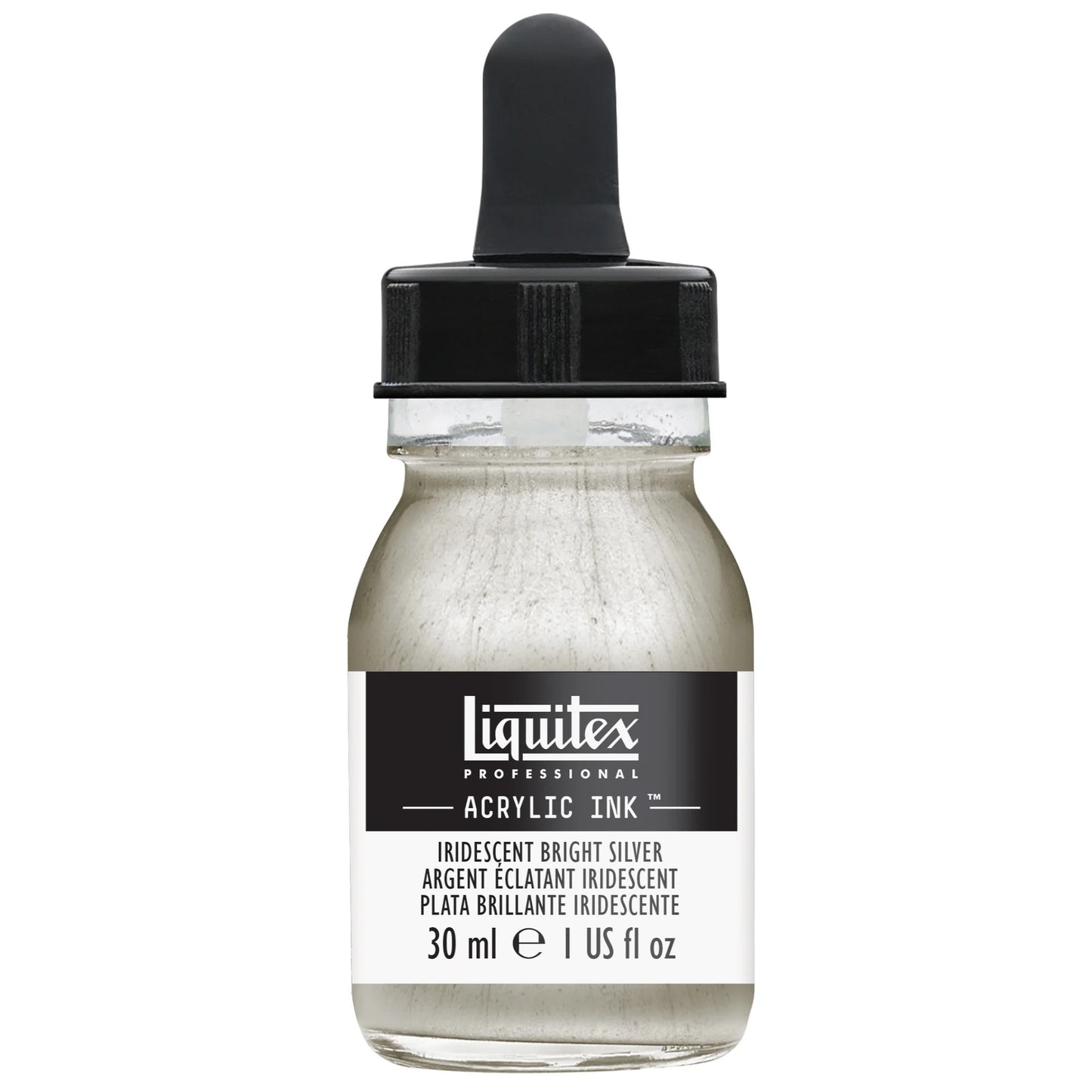 Liquitex Prof. Ink 30ml Iridescent Bright Silver