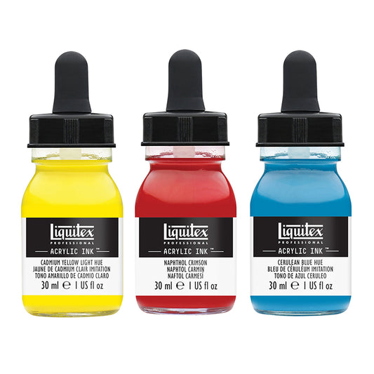 Liquitex Prof. Ink Set Essentials  3 x 30ml