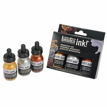Liquitex Prof. Ink Set Iridecents 3 x 30ml