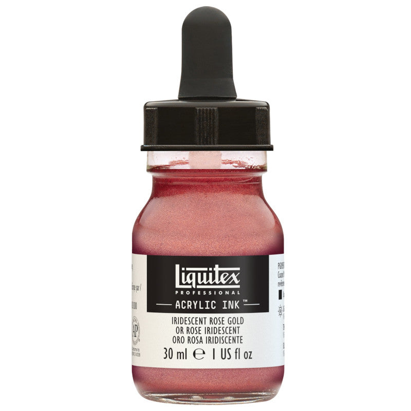 Liquitex Prof. Ink 30ml Iridescent Rose Gold