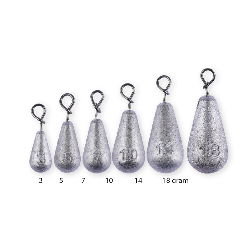Darts Clip Weights Lead Assorted Box