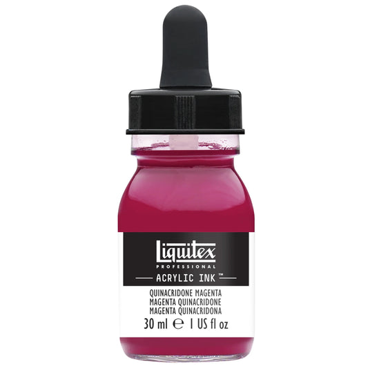 Liquitex Prof. Ink 30ml  Quinacridone Magenta