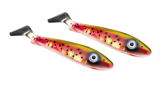 McRubber Flash 17 cm 2 pack Electric Steelhead