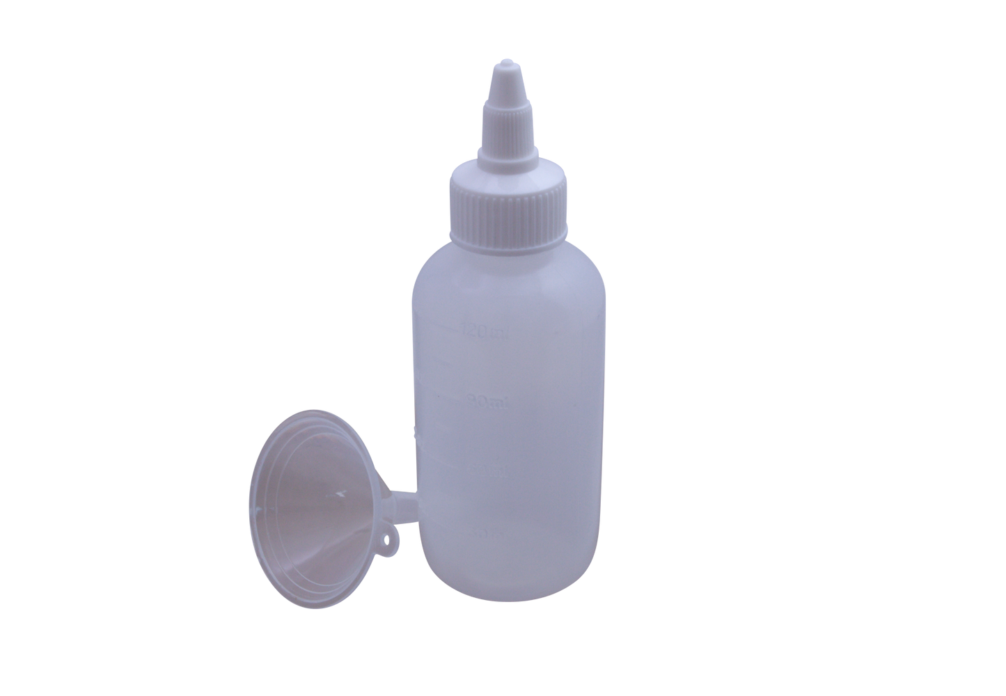 Mixflaska 120ml och tratt