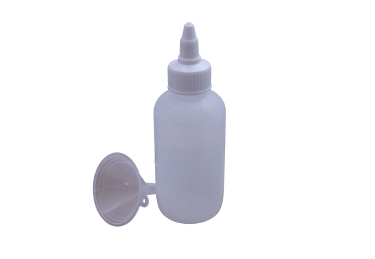 Mixflaska 120ml och tratt