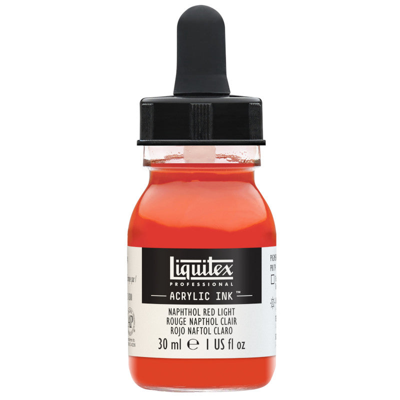 Liquitex Prof. Ink 30ml Naphthol Red Light