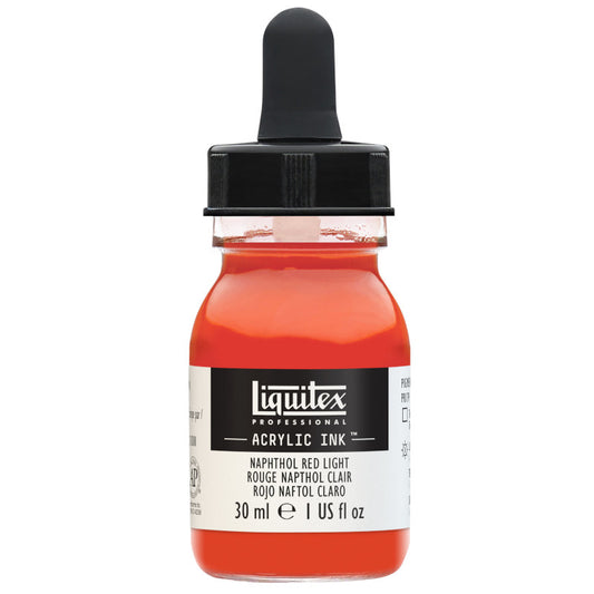 Liquitex Prof. Ink 30ml Naphthol Red Light