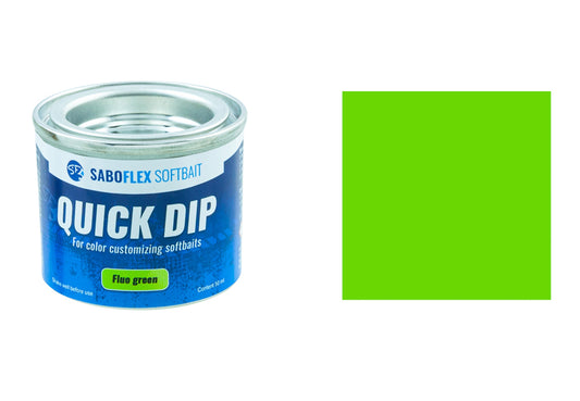 Softbait Quick Dip 50 ml Fluo Grön