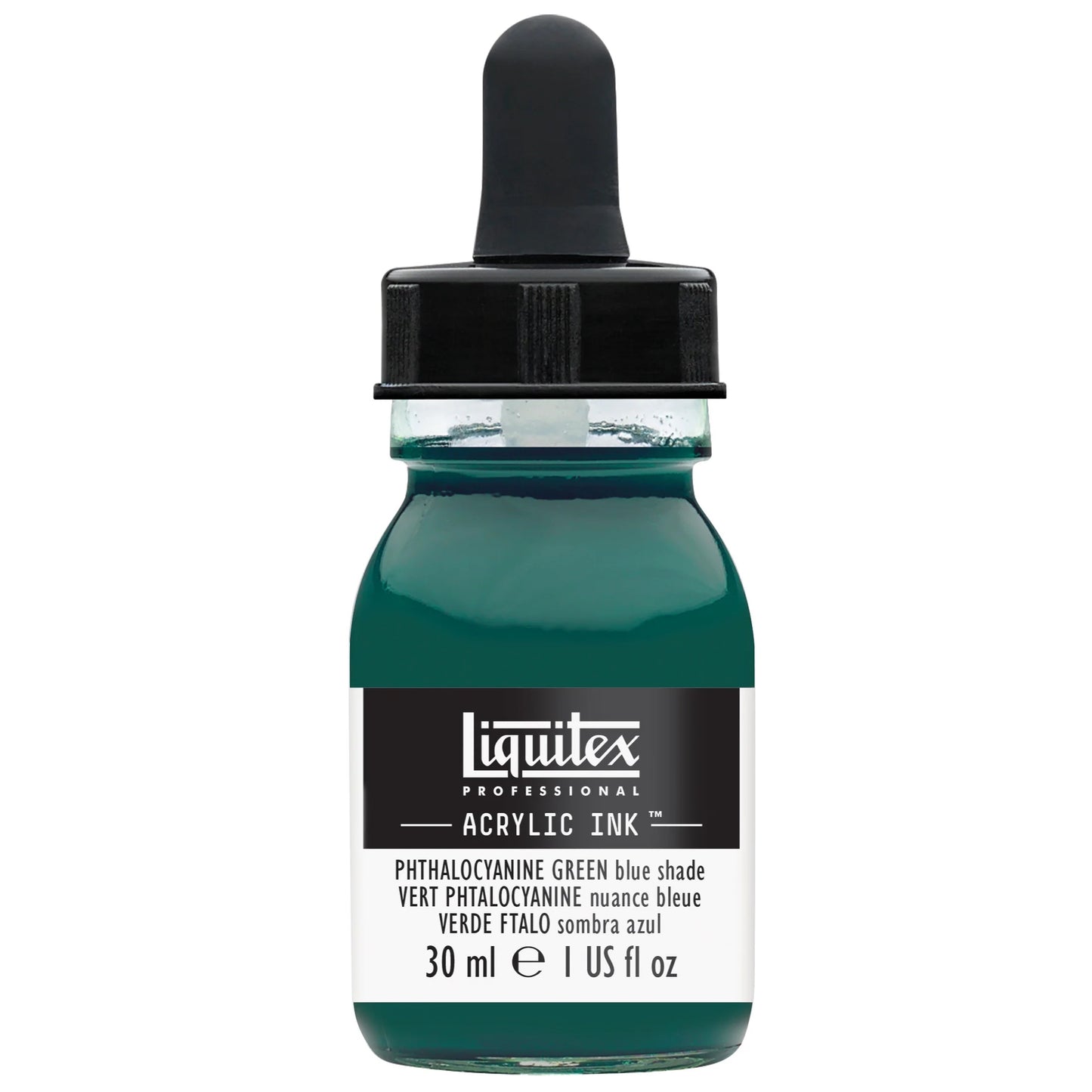 Liquitex Prof. Ink 30ml Phthalocyanine Green (blue shade)