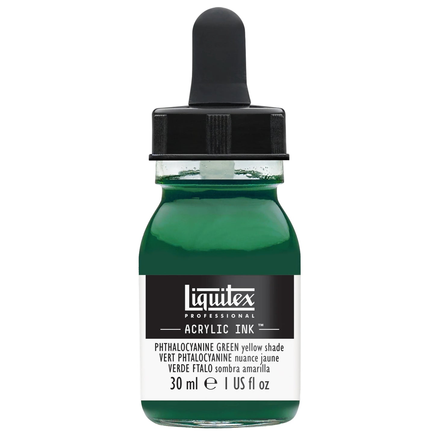Liquitex Prof. Ink 30ml Phthalocyanine  Green (yellow shade)