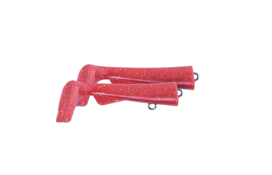 Ugly Louis Junior Paddle Un-painted Fluo Red