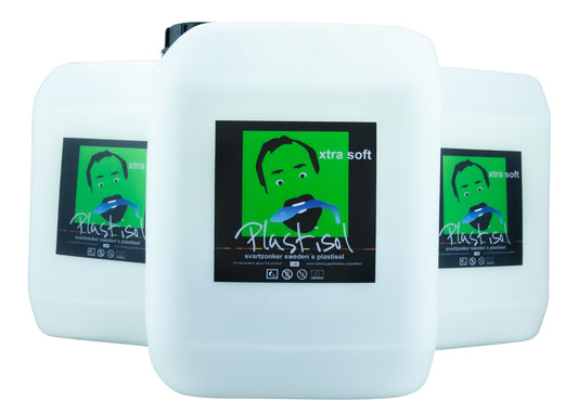 Plastisol Svartzonker Extra Soft 15 Liter