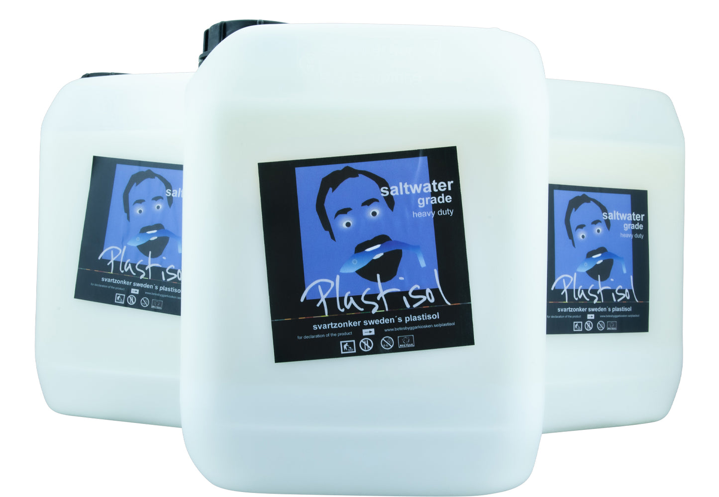 Plastisol Svartzonker Saltwater Grade 15 liter