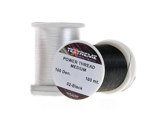 Power Thread M 100 denier svart 100 m