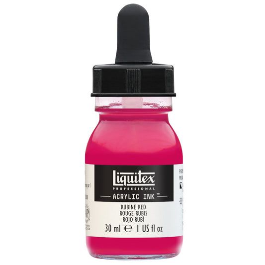 Liquitex Prof. Ink 30ml Rubine Red