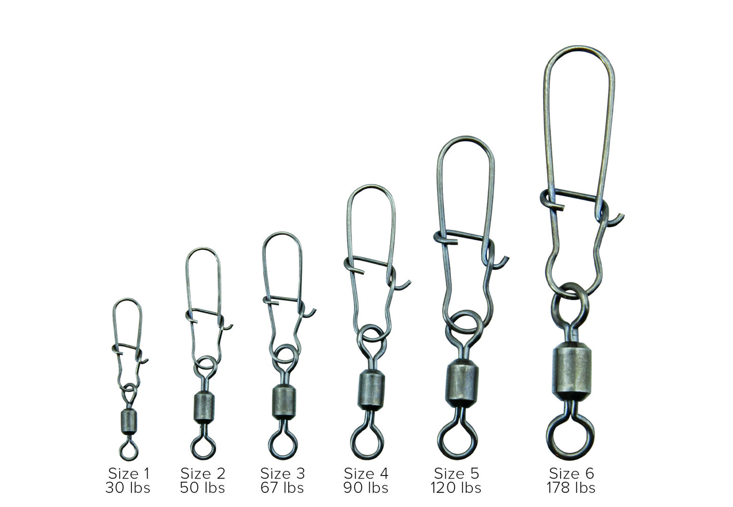 Duo Lock Swivels 5 pack