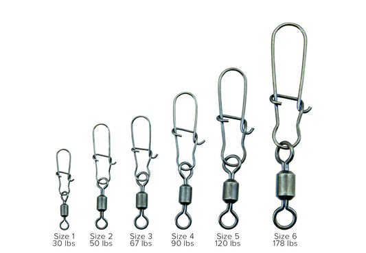 Duo Lock Swivels 5 pack