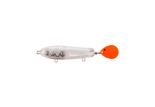 Spinning McTail Junior 28 g / 85 mm Unpainted Transparent