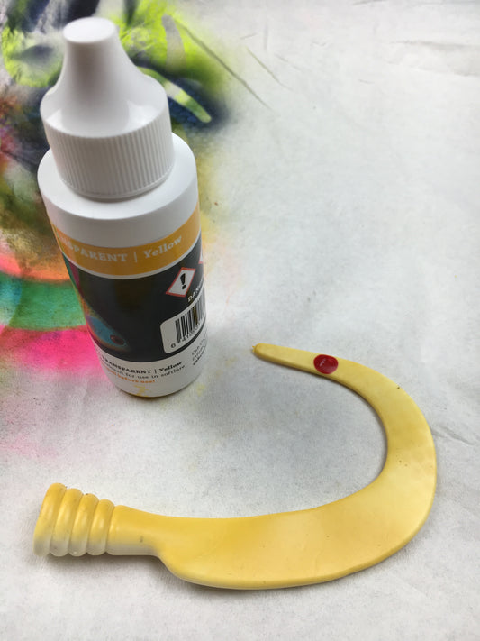 CAB färg 50ml Transparent Gul
