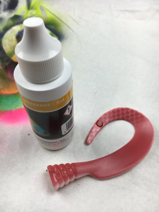 CAB färg 50ml Transparent Röd
