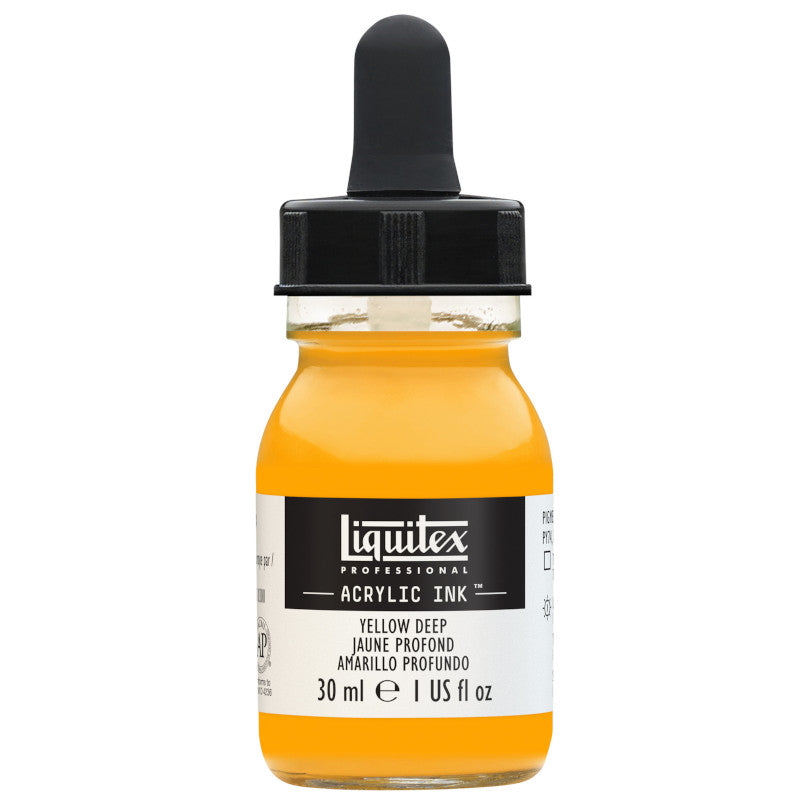 Liquitex Prof. Ink 30ml Yellow Deep