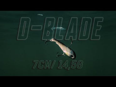 D-Blade 14,5g Chrome Motoroil hot tail