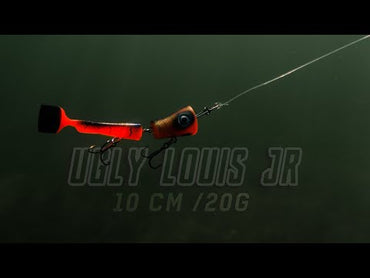 Ugly Louis Junior Paddle tail 2 pack Smokey