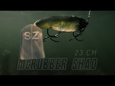 McR Shad 23cm C4 Red Tiger