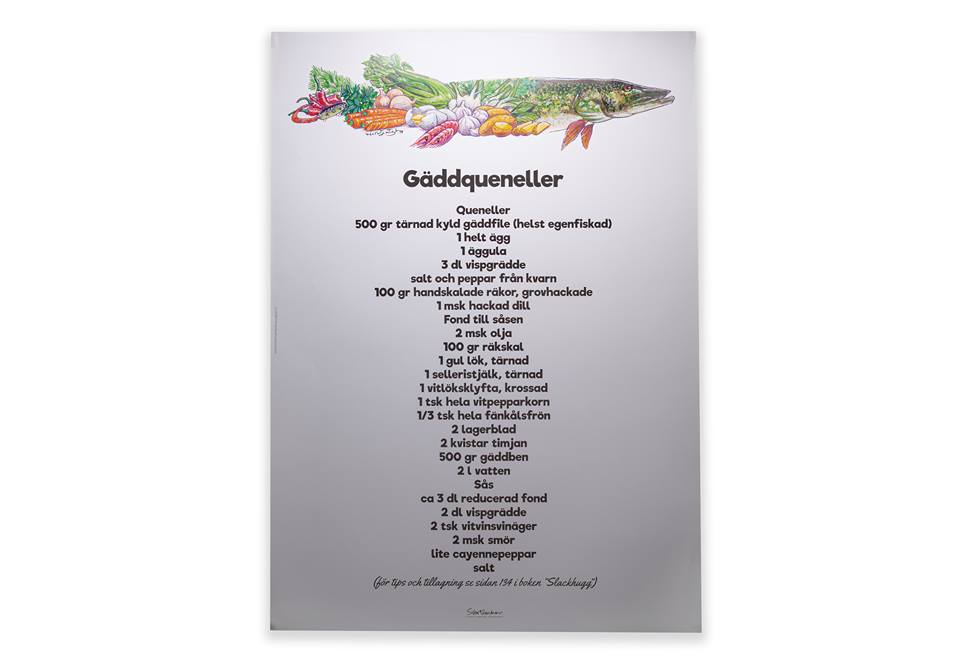 Poster "Gäddqueneller"