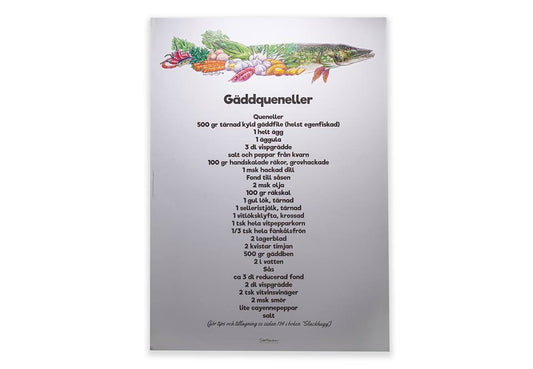 Poster "Gäddqueneller"