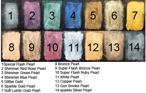 Pearlpulver 40g Super Flash Brons Pearl