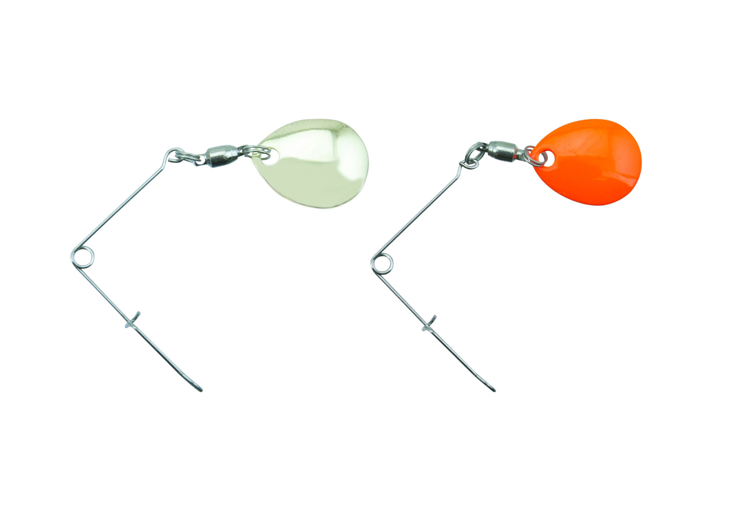 Spinner rig X-small 2-pack Gold/Fluo Red