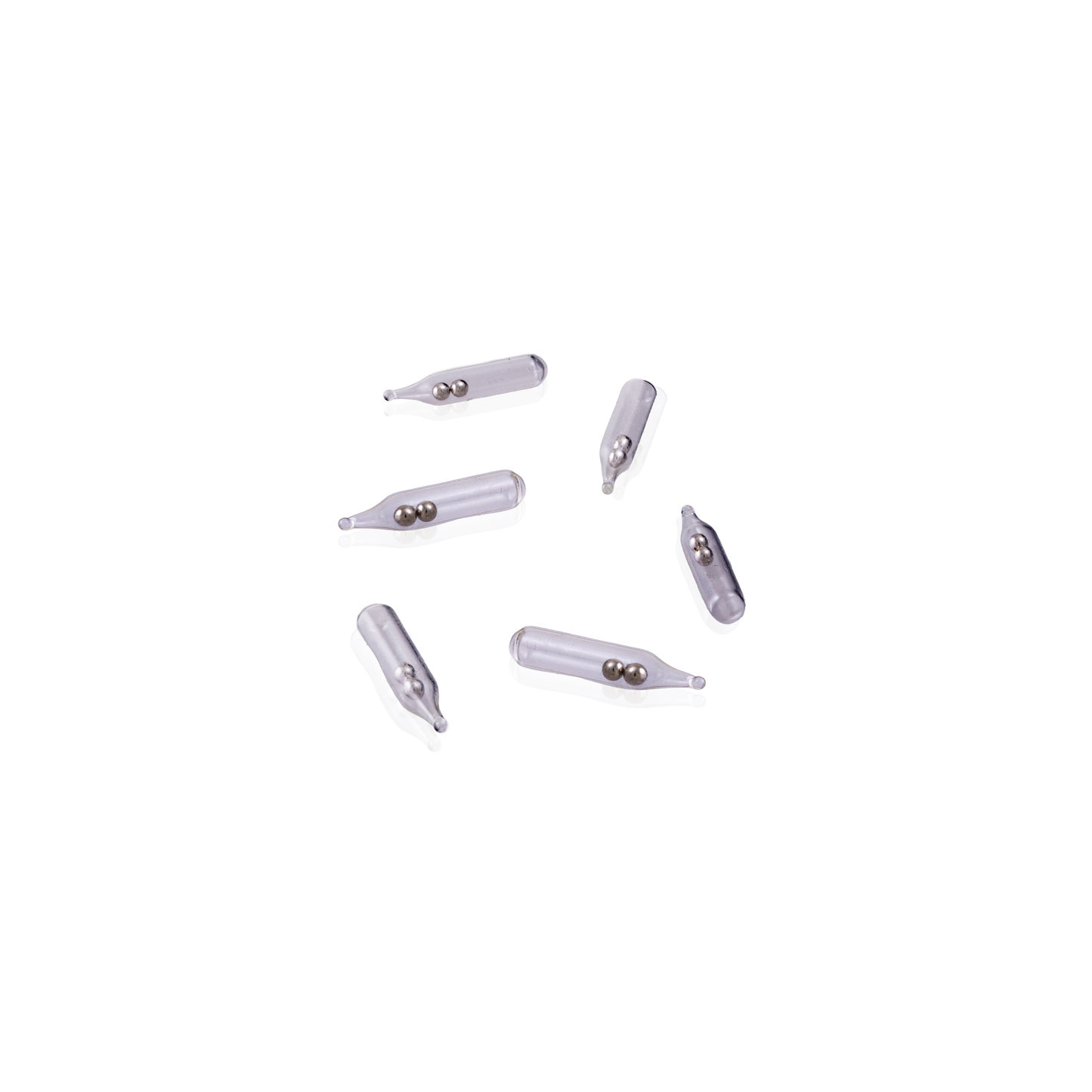 Rasselkammare Glas 10 pack - 12 mm