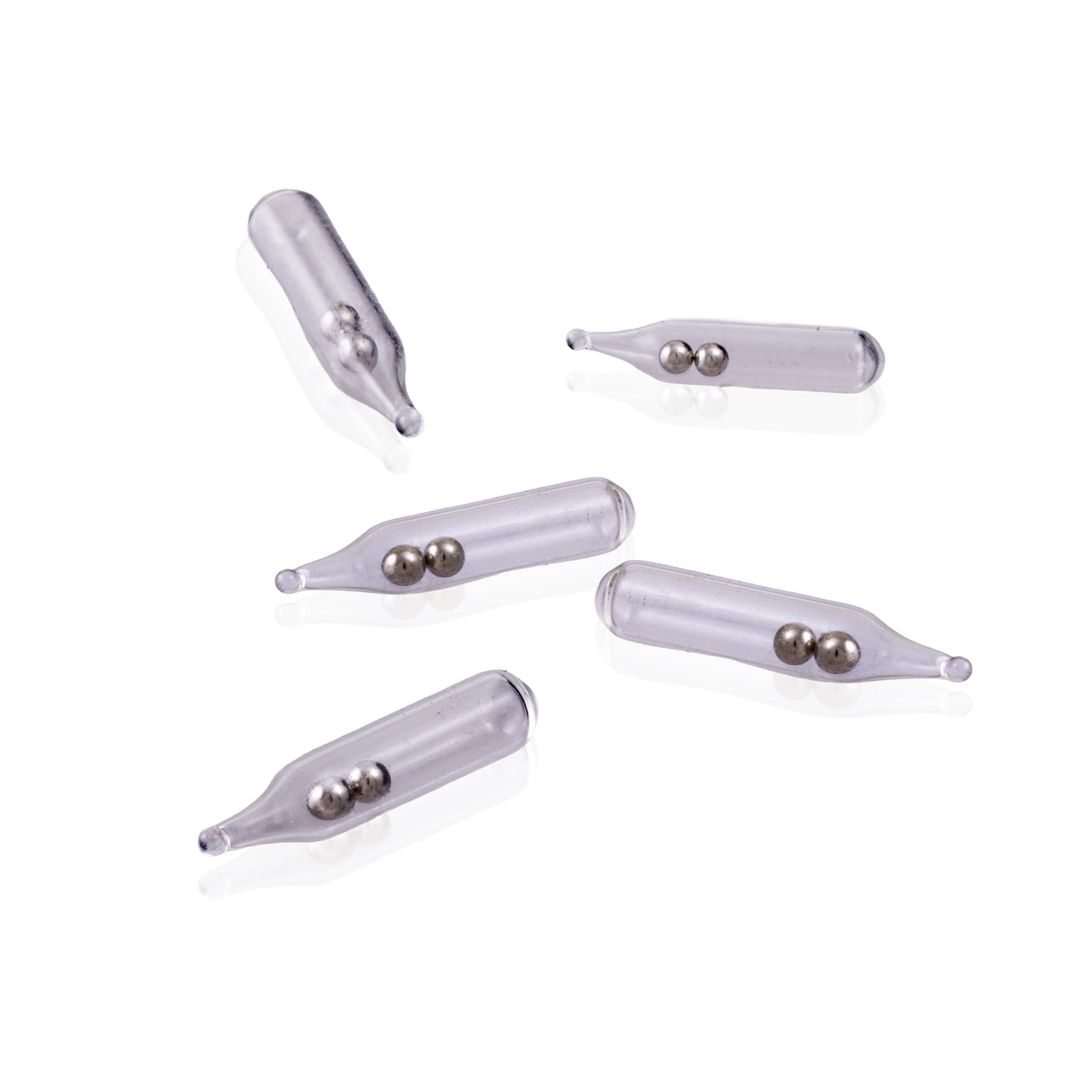 Rasselkammare Glas 10 pack - 18 mm