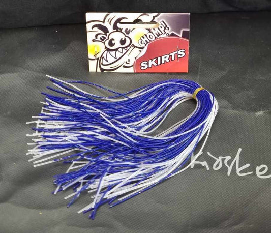 Pig Skirt Silikonkjol 25 cm Silver/Blue/Silver