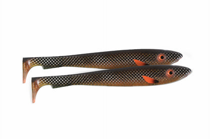 Mcrubber The Pelagic 29cm - Motoroil Black Back 2 pack