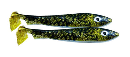 McRubber Offset 19cm Lake Miltona Walleye 2-pack