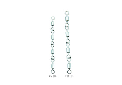 SZ Jointed Rolling Swivles 4 link 3 pack