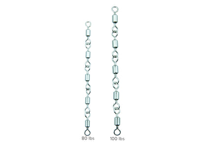 SZ Jointed Rolling Swivles 5 link 3 pack