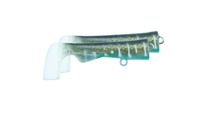 Ugly Louis Paddle tail 2-pack UV Electric Pike