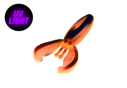 NATC Mr. Bugman 4-pack UV Brown Craw