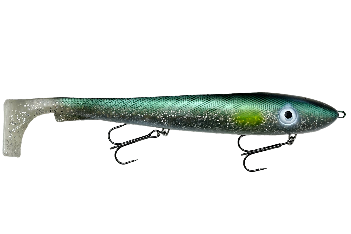 McRubber XL Rigged 30 cm 215 g Green Sunshine