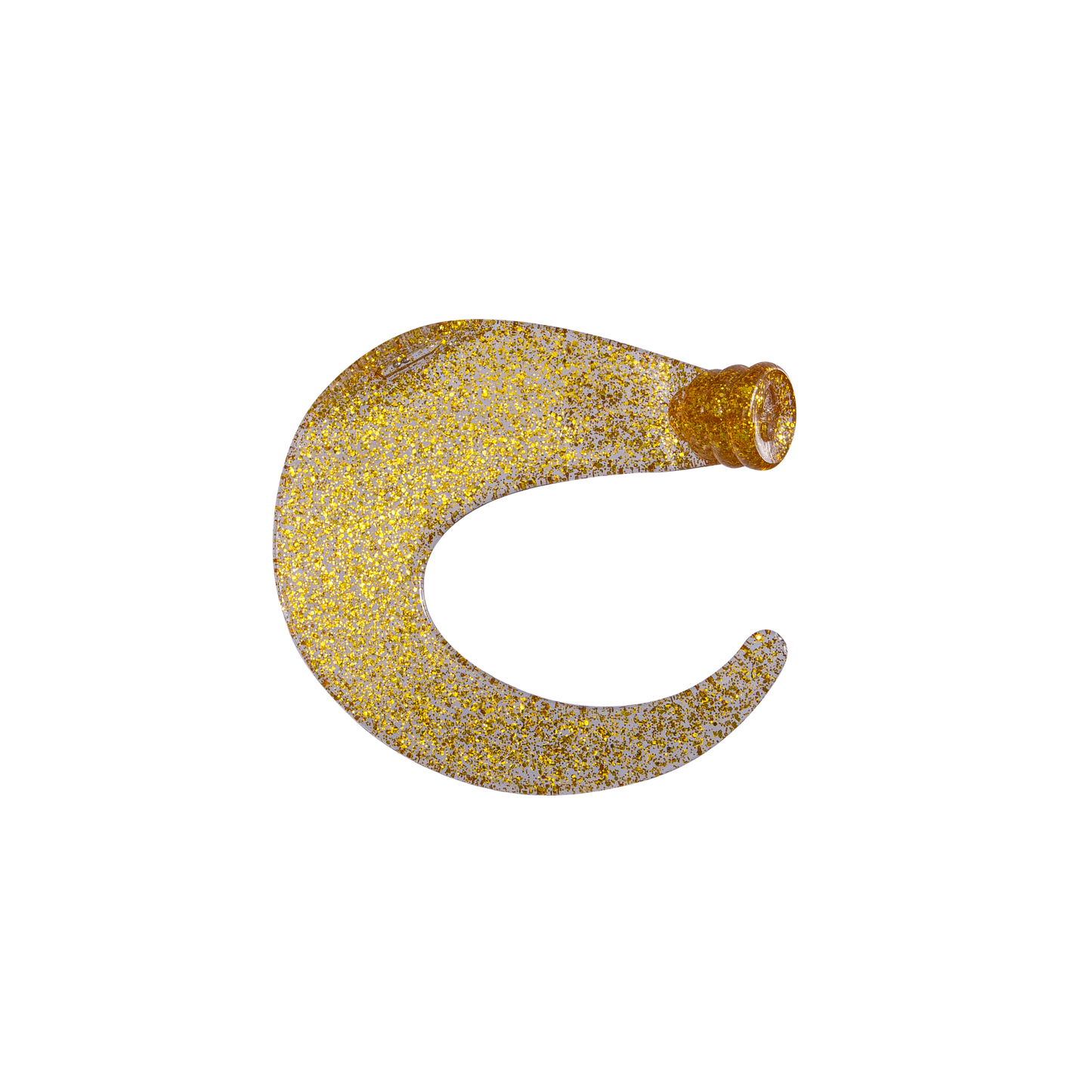 Rattling BigTail 2 pack - C2 Guld Glitter