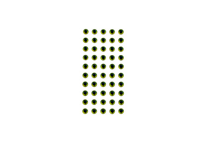 WTP 3D Ögon 4 mm 50 pack
