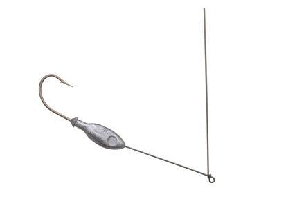 Spinnerbait kropp Omålad
