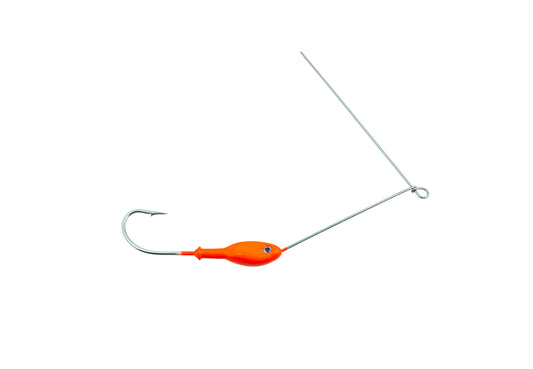 Spinnerbait kropp 28g Fluo Röd 7/0