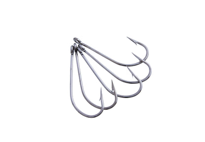 Trailerkrok enkel Eagle Claw Nickel 5 pack