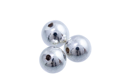 Pärla mässing Solid  8 mm 10 pack